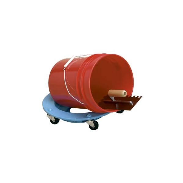 Bucket Dolly Heavy Duty Rolling Cart for 5 Gallon Buckets Best Dollies