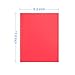 Comix Plastic Pocket Folders with 3 Hole Punched, 12 Pack, Binder Folders with 2 Pockets, Hold Letter Size Paper for School and Office (Red)