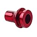 DEWHEL Shift KNOB Boot Retainer/Adapter for Manual Gear Shifter Lever 10X1.25 (Red)