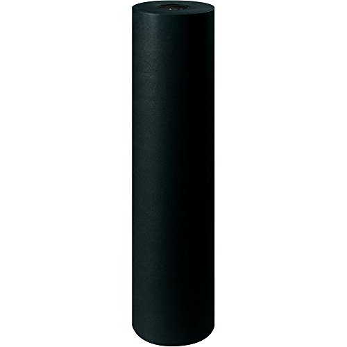Aviditi KP3650BK 50# Kraft Paper Rolls, 36", Black