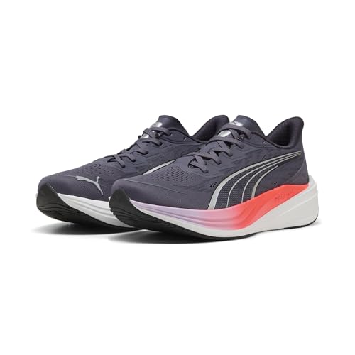 PUMA Scarpe da Running Darter PRO 2 Unisex 44, Inky Depths Ultra Red Light Lavender Gray Purple
