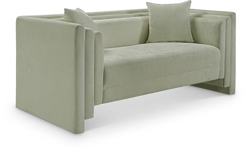 Meridian Furniture 44068Mint-L Everett Collection Modern | Contemporary Lovesea…