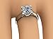 NANA Jewels 1to4ct Simulated Diamond Engagement ring Round-Princess-Cushion-Asscher Solitaire Lucita Cz & Silver