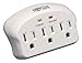 Tripp Lite 3 Outlet Portable Surge Protector Power Strip, Direct Plug in, $5,000 Insurance (SK3-0) primary