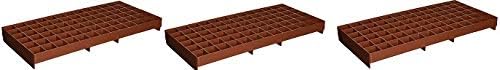 Grodan RW205002 GL56707445 GRO-Smart Tray, 78-Cell, Terracotta (3)