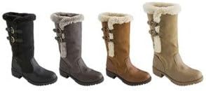 Amazon アー ヴェ ヴェ A V V ロングブーツ 8023 15秋冬 レディース フラット ぺたんこ ボア シューズ 靴 Ll 25 0 25 5cm ブラック ブーツ ブーティ