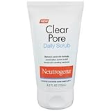 Neutrogena Clear Pore Daily Scrub 4.20 oz (Pack of 3)
