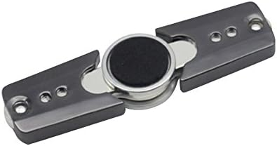 Precision Fidget Spinner Toy, AmanStino Fidget Spinner High Speed Hybrid Bearings - Perfect for ADHD, Increasing Focus, Concentration, Quitting Bad Habits: 2 To 5 Min Spin Times(Black)