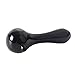 4.4-inch Handmade Collection Art Glass ... (Black)