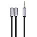Cable Matters 3.5mm Stereo Y Splitter Audio Cable/Audio Splitter Cable in Black - 8 inches