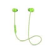 Karakao H1 Bluetooth Headphones 4.1 Wireless Runing Earbuds Workout Earphones with Mic for iPhone and Android - Green Headset