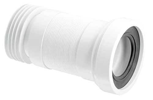 170-410mm, 110mm Long Flexible WC Connector Outlet (WC-F26R)