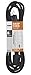 Prime Wire & Cable EC502608 8-Foot 16/3 SJTW Indoor and Outdoor Extension Cord, Black