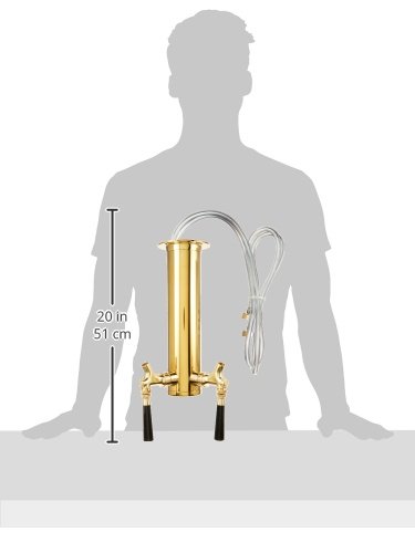 PVD-Coated-Stainless-Body-Single-Faucet-Beer-Tower-Polished-Brass-Look