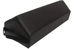CLINICAL HEALTH SERVICES, INC. Therapist’s Choice® Spire Peak Massage Bolster Cushion, 8.5" X 7" X 25" (Black)