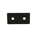 80/20 Inc., 2045, 15 Series, ; 1530/1530-Lite End Cap Black with Push Ins, No Logo