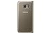 Samsung Galaxy S7 Case LED View Flip Cover - Gold