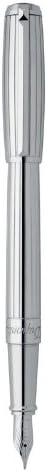 S.T. Dupont Elysee Fountain Pen Palladium Lines