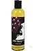 Edible Massage Oil Grape 8oz by Earthly Body