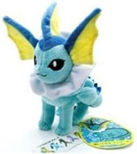 Pokemon Pikachu Monster 7" Plush Doll toy Vaporeon showers