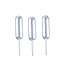 Haobase 50pcs Clear 4ml Liquid Dropper Pasteur Pipette Plastic Transfer Pipettes
