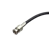 10 Foot Black BJC High-Flex 3G/6G HD SDI Patch Cable (Belden 1505F), BNC to BNC