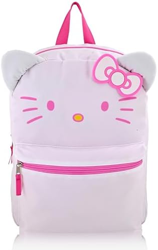 Amazon.com | Hello Kitty Mini Backpack Kawaii Bag for Toddler Girls - Kids'  School Travel Bag - Girl's Fashion Accessory (Black/Red) | Kids' Backpacks