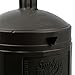 JUSTRITE 26800D Smokers Cease-Fire Receptacle, Deco Black