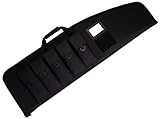 SUNLAND Tactical Rifle Case Military AR15 Rifle Bag with 5 Magazine Pouches