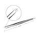 LASHVIEW Lash Tweezer, Vetus Straight Pointed Eyelash Tweezers for Profissional Grafting Eyelash Extension, Stainless Steel Needle Nose Tweezers for Lash Extension Stickers Precision Electronics, ST11