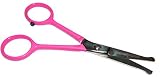 Tiny Trim - Ball-Tipped Small Pet Grooming Scissor - 4.5" Ear, Nose, Face, Paw - for Cats, Dogs, Pets - Pink