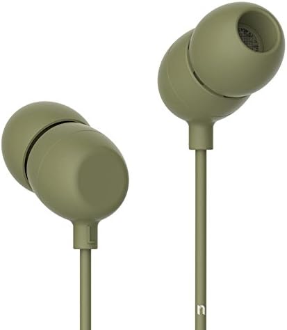 XHKCYOEJ Wired Earbuds/Wired Over Ear/Wired/Headphones/Portable/Stereo/Line Control/With Wheat/Computer/Cell Phone/Cable,Olive Greenwired Earbuds/
