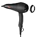 Hair Dryer 1875 Watt Salon Grade, Negative Ions Powerful Blow Dryer Faster Drying, Low Noise Hair Blow Dryer Plus Multiple 4 Attachments, 2 Speed & 3 Heat Settings
