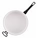Farberware PURECOOK Ceramic Nonstick Jumbo Cooker/Saute Pan with Helper Handle - 5 Quart, Blue