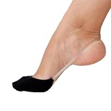 SHEEC - SlingBack - Cotton Hidden No-Show Socks (Black)