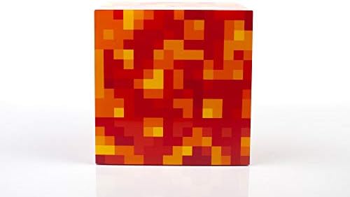 minecraft lampara de lava luz de humor