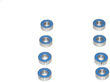 Traxxas Nitro Slash Rustler Stampede Sport Hub Carrier Axle Wheel Ball Bearing Set (8)