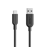 Anker Powerline II USB-C to USB 3.1 Gen2 Cable(3ft), USB-IF Certified for Samsung Galaxy Note 8, S8, S8+, S9, S10, iPad Pro 2018, MacBook, Sony XZ, LG V20 G5 G6, HTC 10, Xiaomi 5 and More