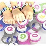 POCOS - Build and Create Puzzles - Necklaces, Key Chains -Snap Together to Form Objects - Educational Toys - Great for Sensory - Jewelry Maker Kit - 25 POCOS Plus 5 Sticker Sheets