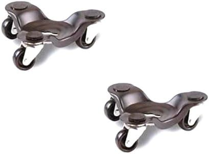 Shepherd Light Duty Tri Dollie 6" Sides 200 lbx# 1-1/8" Dia Nylon Wheels 2 Pack