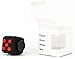 Focus Cube - (6 Colors) Fidget Cube Toy For Anxiety Stress Relief Attention Focus For Children / Adult Gift ADHD (Black / Red)