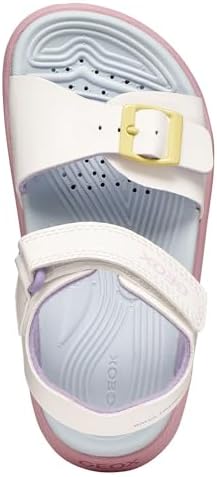 J FUSBETTO GI Sandal, Bianco/Multicolore, 28 EU