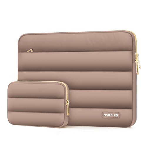 MOSISO Laptop Hülle Tasche 13,3 Zoll, 13-13,3 Zoll Puffy Laptoptasche