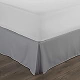 King Bed Skirt 16 Inch Drop Split Corner