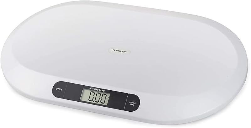 Marco Paul 20kg Digital Baby Scale for Infants & Pets - White