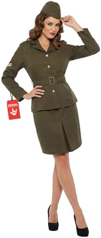 Amazon.com: Orion Costumes WW2 1940s Women's Military Costume Dress