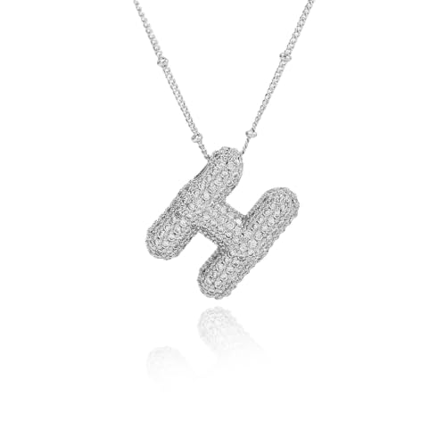YANCHUN Letter Necklace Gold Charm Necklace