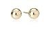 14k Yellow Gold 5mm Ball Stud Earrings