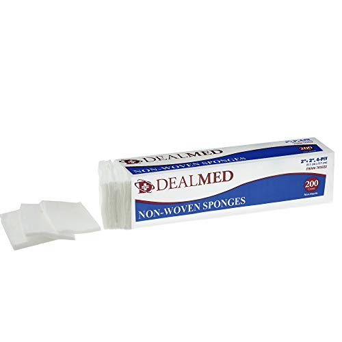 1 Dealmed+Gauze+Pads+Non+Sterile+Woven