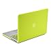 GMYLE 3 in 1 Bundle Soft-Touch Frosted Hard Case for MacBook Pro 13 inch with Retina Display (No CD-ROM) (Model: A1425 / A1502) with Keyboard Cover and Screen Protector - Neon Yellow